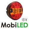 Rond achterlicht 3 functies E-keur