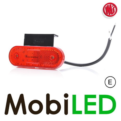 WAS WAS Marquage  ovale rouge E-marque