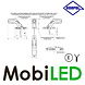 HORPOL Horpol Pendellamp horizontaal schuin model Links E-keur HORPOL Horpol Pendellamp horizontaal schuin model Links E-keur