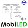 HORPOL Horpol Pendant lamp horizontal oblique model Left E-mark HORPOL Horpol Pendant lamp horizontal oblique model Left E-mark