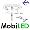 HORPOL Horpol Lampe pendentive horizontal modèle oblique Droite E-marque HORPOL Horpol Lampe pendentive horizontal modèle oblique Droite E-marque