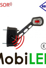 HORPOL Lampe pendentif Modèle oblique  Droite Rouge/Ambre/Blanc avec sensor 12/24V E-marque