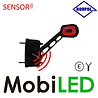 HORPOL Horpol Lampe pendentive modèle oblique Droite avec capteur 12/24 volts E-marque HORPOL Horpol Lampe pendentive modèle oblique Droite avec capteur 12/24 volts E-marque