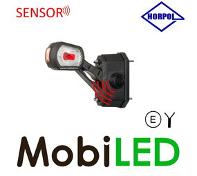 HORPOL Pendellamp schuin model klein met sensor links HORPOL Pendellamp schuin model klein met sensor links