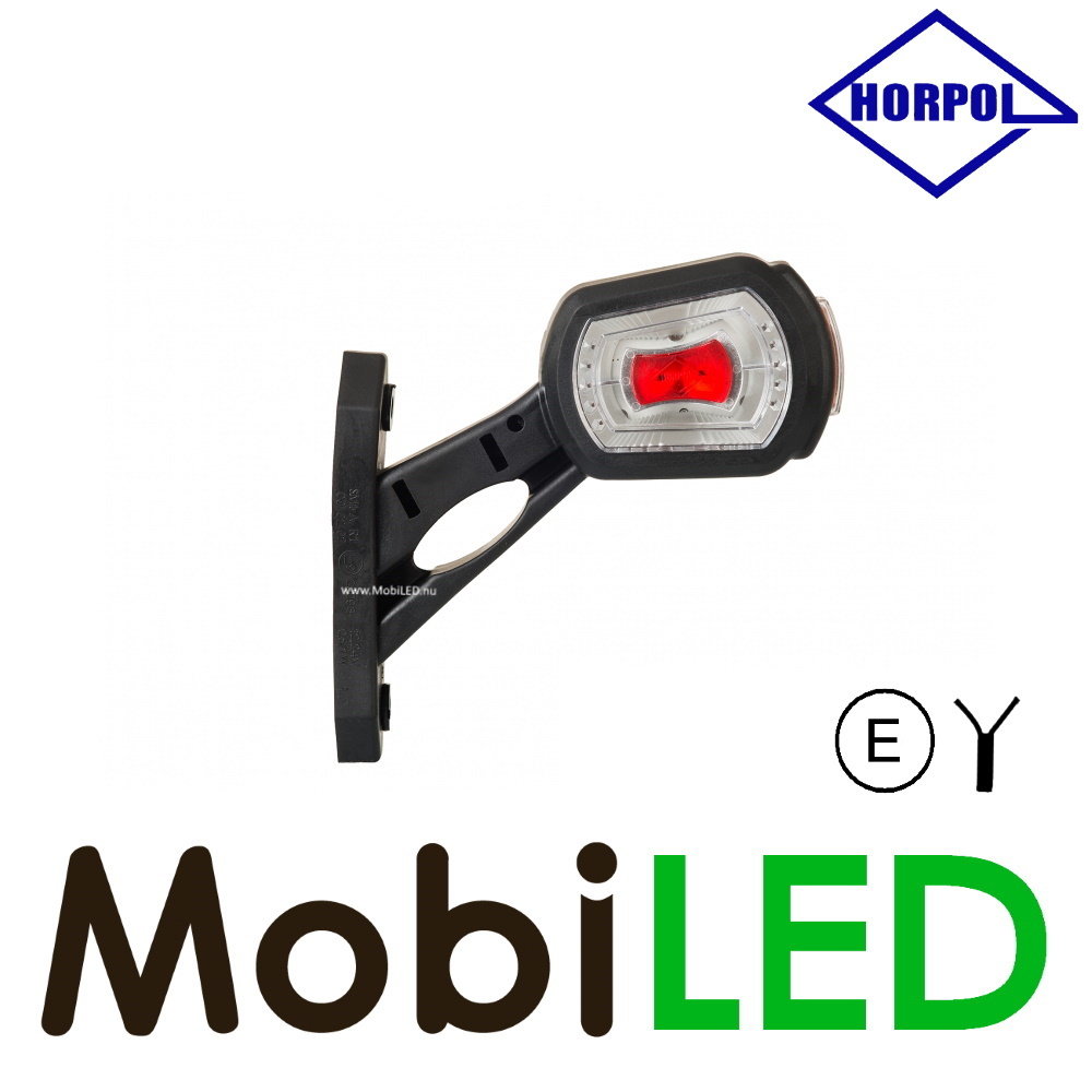 HORPOL Lampe pendentive Droite rouge/ambre/blanc 12/24 volts E-mark petite