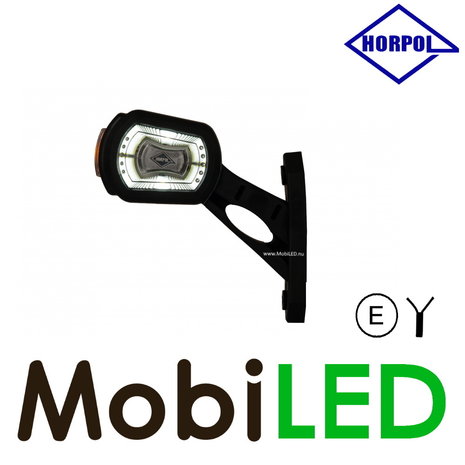 HORPOL Lampe pendentive Droite rouge/ambre/blanc 12/24 volts E-mark petite