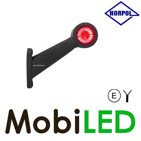 HORPOL Outline lamp Contour long oblique Right 12-24 volts E-mark HORPOL Outline lamp Contour long oblique Right 12-24 volts E-mark