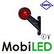 HORPOL Horpol Breedtelamp kort schuin Links 12-24 volt E-keur