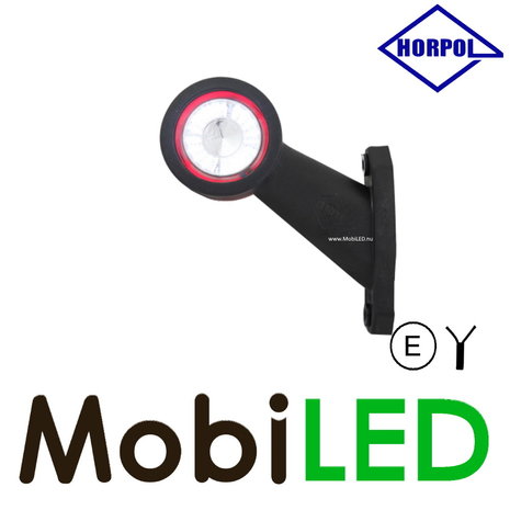 HORPOL Horpol Outline lamp short oblique Right 12-24 volts E-mark HORPOL Horpol Outline lamp short oblique Right 12-24 volts E-mark