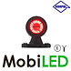HORPOL Horpol Lampe de contour court droite 12-24 volts E-marque HORPOL Horpol Lampe de contour court droite 12-24 volts E-marque