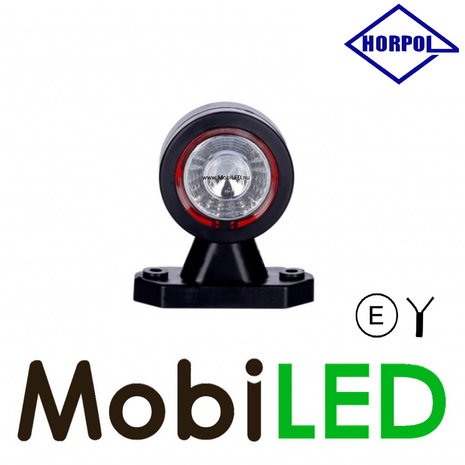 HORPOL Outline lamp Contour short straight 12-24 volts E-mark