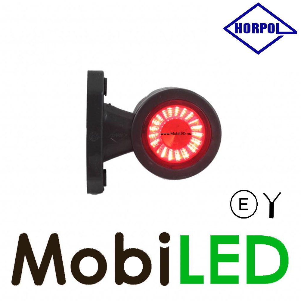 HORPOL Outline lamp Contour short straight 12-24 volts E-mark