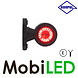 HORPOL Horpol Outline lamp short straight 12-24 volts E-mark HORPOL Horpol Outline lamp short straight 12-24 volts E-mark