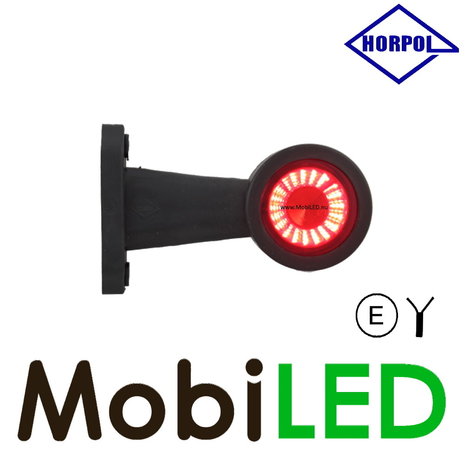 HORPOL Lampe de contourContour long droit 12-24 volts E-mark HORPOL Lampe de contourContour long droit 12-24 volts E-mark