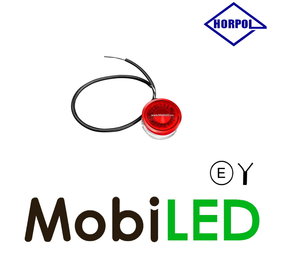 HORPOL Breedtelamp unit rood/wit