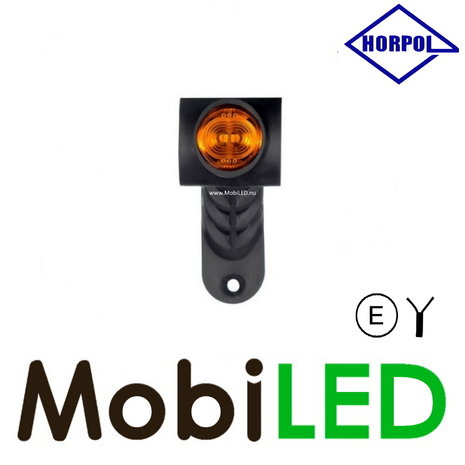 HORPOL Pendellamp rond schuin model Links rood/amber/wit 12-24 volt E-keur