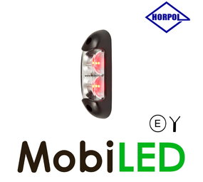 HORPOL Contourverlichting Rood+Wit+Amber opbouw 12-24V HORPOL Contourverlichting Rood+Wit+Amber opbouw 12-24V