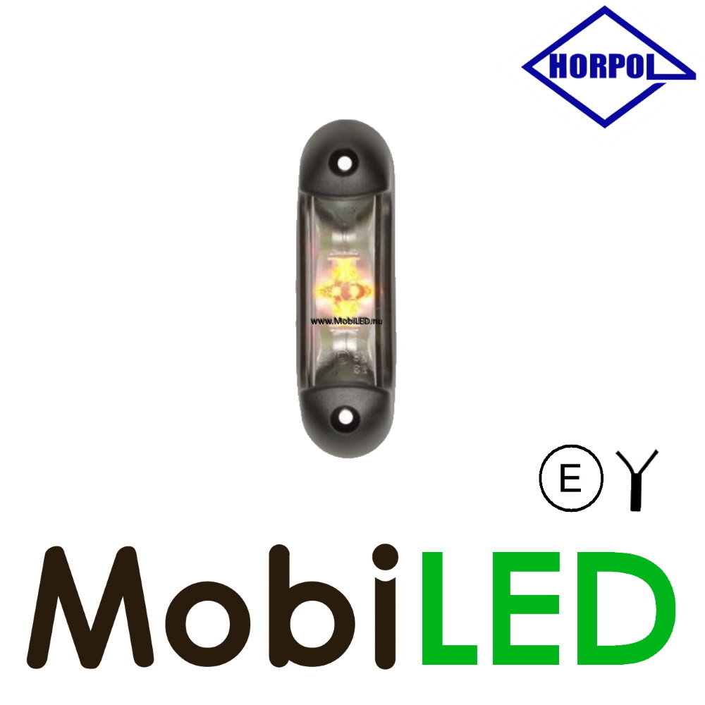 HORPOL Side marking / contour lighting Red+White+Amber surface-mounting 12-24 volts
