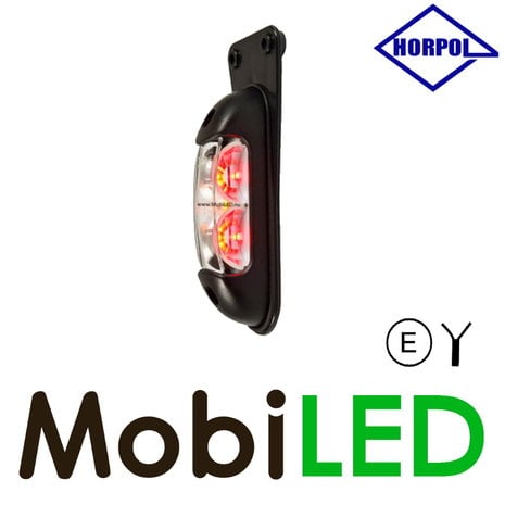 HORPOL Zijmarkering / contourverlichting amber/wit/rood hangend 12-24 volt HORPOL Zijmarkering / contourverlichting amber/wit/rood hangend 12-24 volt