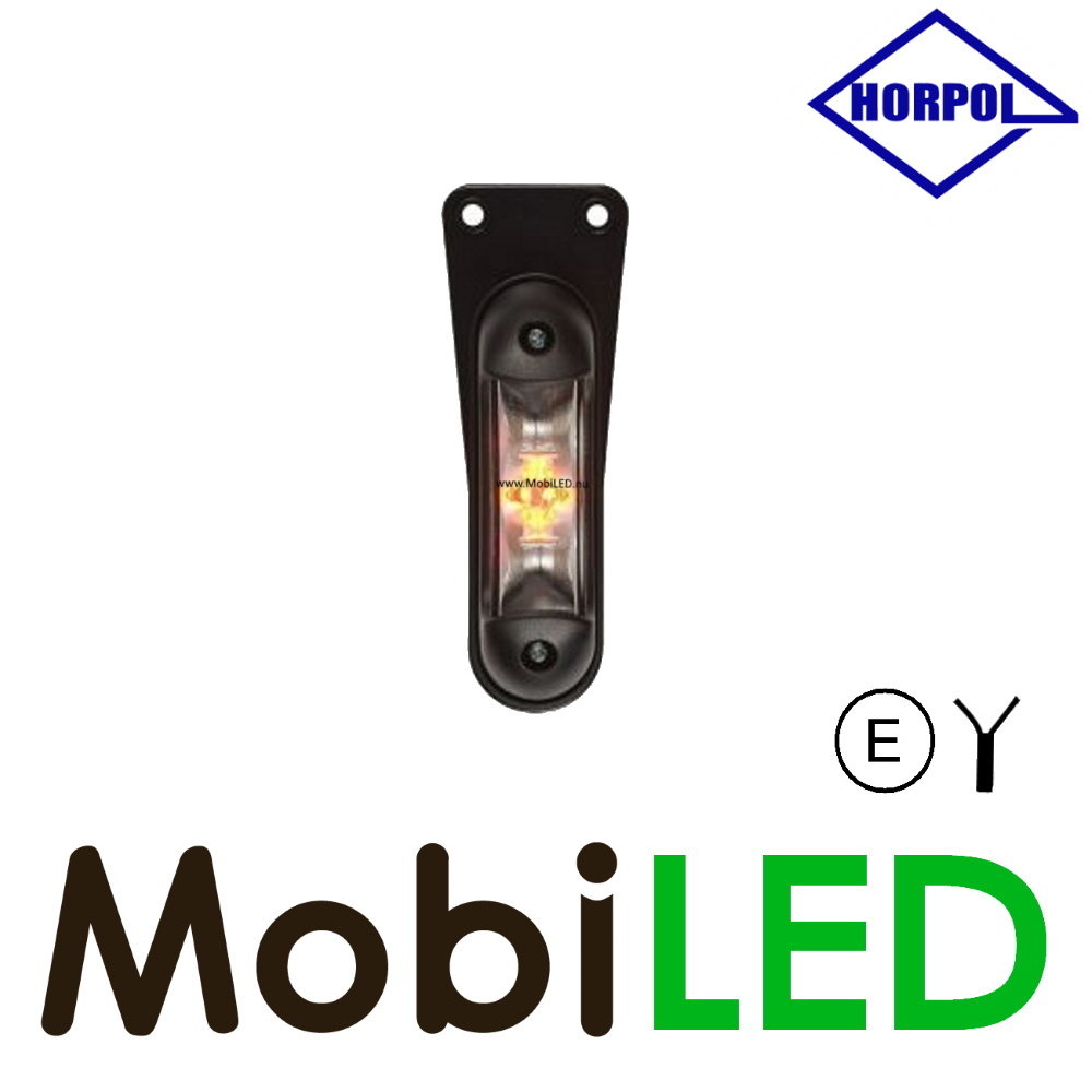 HORPOL Marquage latéral / éclairage de contour Rouge + Blanc + Ambre suspendu 12-24 volts HORPOL Marquage latéral / éclairage de contour Rouge + Blanc + Ambre suspendu 12-24 volts