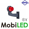 HORPOL Horpol Lampe de contour modèle danois courbé Gauche 12-24 volts E-marque HORPOL Horpol Lampe de contour modèle danois courbé Gauche 12-24 volts E-marque