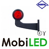 HORPOL Horpol Lampe de contour modèle danois courbé Gauche 12-24 volts E-marque HORPOL Horpol Lampe de contour modèle danois courbé Gauche 12-24 volts E-marque