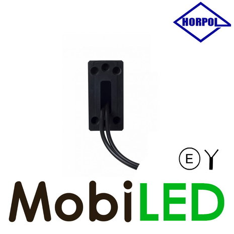 HORPOL LED Lampe de contour modèle danois Gauche courbé 12-24 volts  E-mark HORPOL LED Lampe de contour modèle danois Gauche courbé 12-24 volts  E-mark