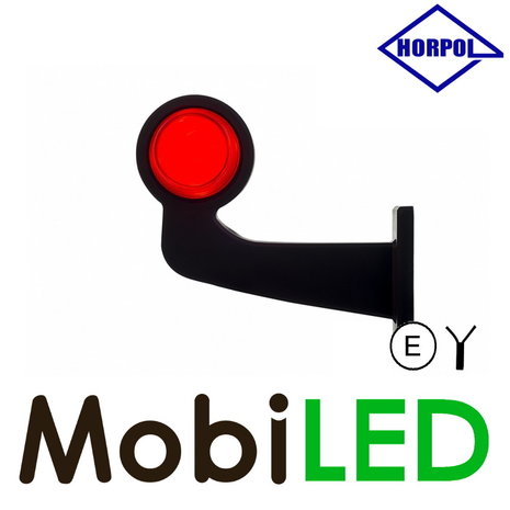 HORPOL NEON LED éclairage de contour modèle danois  Gauche courbé rouge/ambre HORPOL NEON LED éclairage de contour modèle danois  Gauche courbé rouge/ambre
