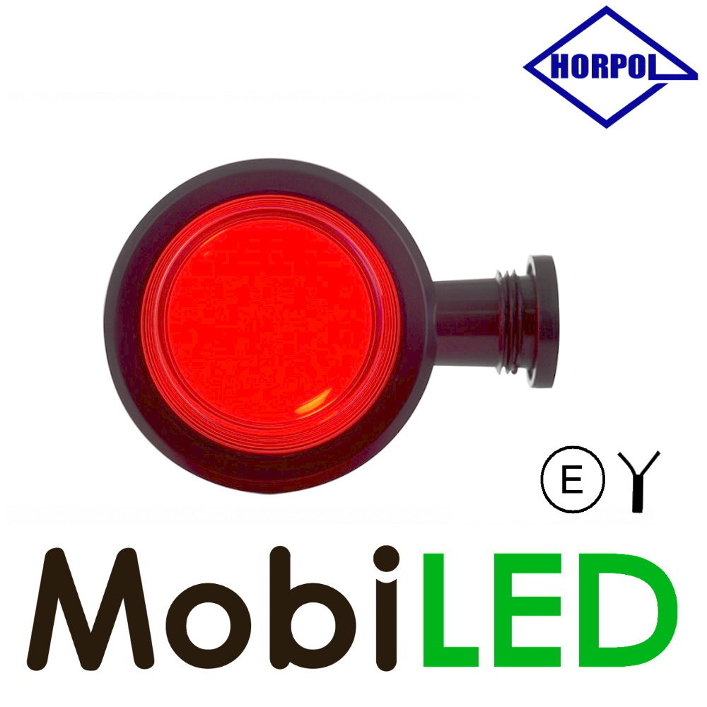 HORPOL Unit Deens model NEON Rood 12-24 volt E-keur HORPOL Unit Deens model NEON Rood 12-24 volt E-keur