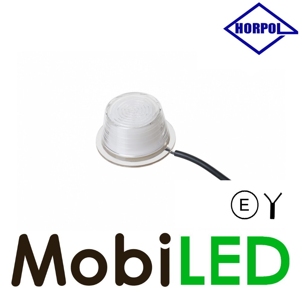 HORPOL Unité LED modèle danois NEON  blanc 12-24 volts E-mark