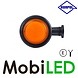 HORPOL Horpol NEON Lampe de contour modèle Danois clignotant ambre court E-marque HORPOL Horpol NEON Lampe de contour modèle Danois clignotant ambre court E-marque