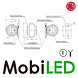 WAS WAS Lampe contour modèle droit court E-marque WAS WAS Lampe contour modèle droit court E-marque