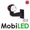 WAS WAS Breedtelamp klassiek model rood/wit Rechts 12-24 volt E-keur
