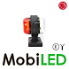 WAS WAS Lampe contour modèle classique rotatif rouge/blanc court 12-24 volts E-marque WAS WAS Lampe contour modèle classique rotatif rouge/blanc court 12-24 volts E-marque