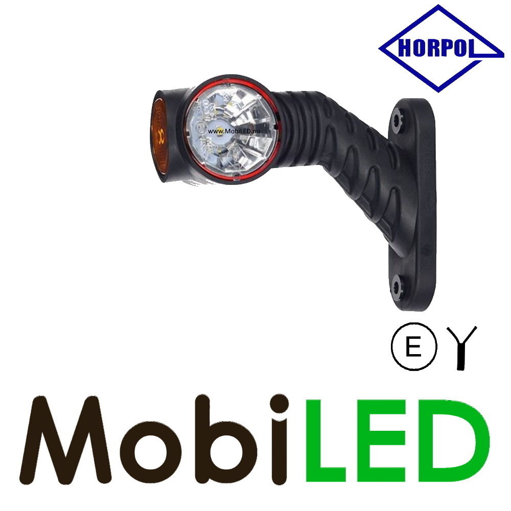 HORPOL Lampe pendentive ronde oblique Droite 12-24 volts E-mark