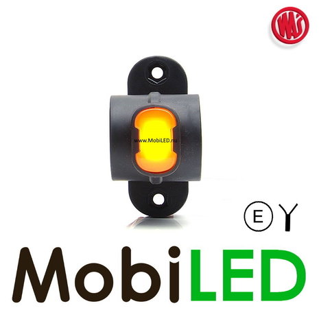 WAS NEON Pendant lamp round short model red/amber/white  E-mark