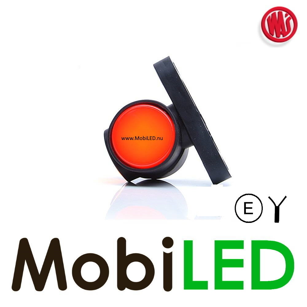 WAS NEON Pendant lamp round short model red/amber/white  E-mark