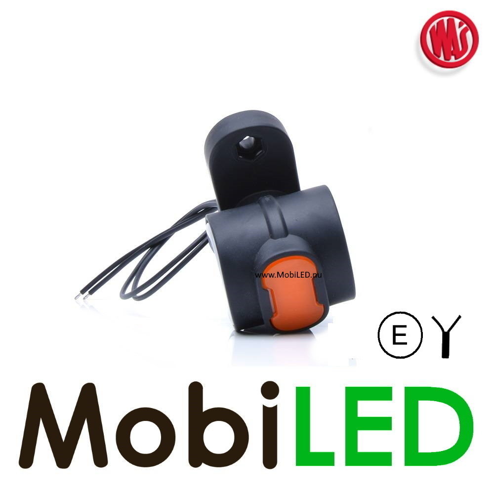 WAS NEON Pendant lamp round short model red/amber/white  E-mark