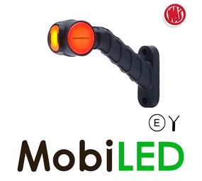 WAS NEON Pendant lamp round oblique model  Left E-mark