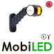 WAS WAS NEON Pendant lamp round oblique model Left E-mark WAS WAS NEON Pendant lamp round oblique model Left E-mark
