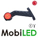WAS WAS NEON Pendellamp rond schuin model Links E-keur WAS WAS NEON Pendellamp rond schuin model Links E-keur