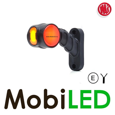 WAS NEON pendellamp schuin model kort Links rood/amber/wit WAS NEON pendellamp schuin model kort Links rood/amber/wit