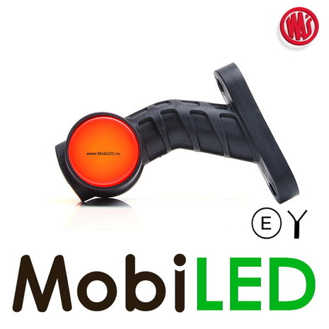 WAS NEON pendellamp schuin model kort Links rood/amber/wit WAS NEON pendellamp schuin model kort Links rood/amber/wit