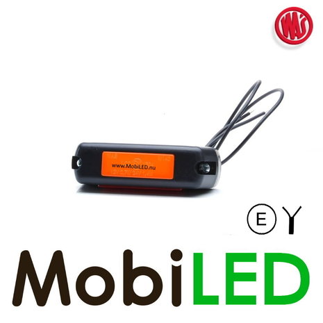 WAS Zijmarkering / contourverlichting amber/wit/rood opbouw 12-24 volt NEON look