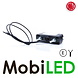 WAS Zijmarkering / contourverlichting amber/wit/rood opbouw 12-24 volt NEON look