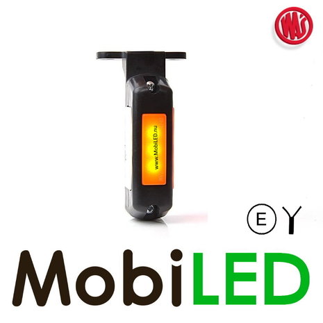 WAS Markering rechts ondermontage NEON look 12-24 volt
