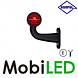 HORPOL Horpol Outline lamp short curved Left 12-24 volts E-mark HORPOL Horpol Outline lamp short curved Left 12-24 volts E-mark