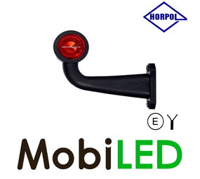 HORPOL Breedtelamp Contour lang gebogen Links 12-24V HORPOL Breedtelamp Contour lang gebogen Links 12-24V