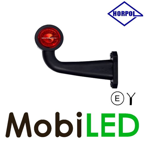 HORPOL Lampe de contour Contour longu courbé  Gauche 12-24 volts E-mark