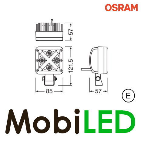 OSRAM MX85-WD breedstraler E-keur 22W